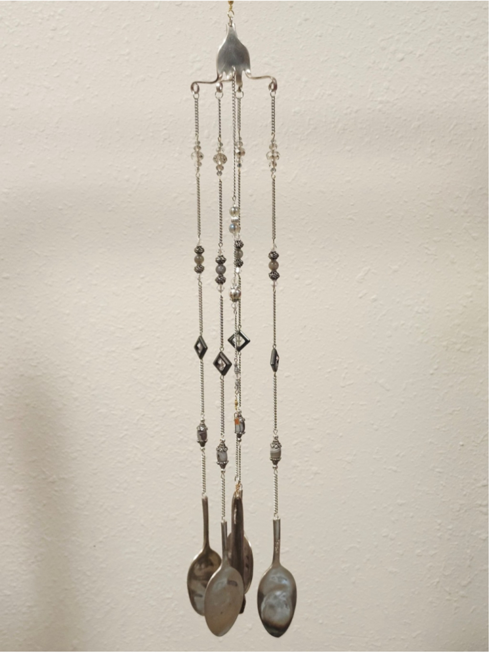 Handmade Beaded Chain Wind Chime Outdoor Home Decor Great Gift